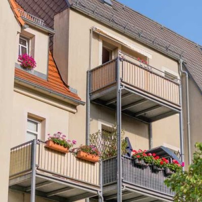 2 Räume, Innenstadt, Balkon