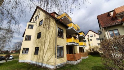 Idyllisch gelegene 3 RaumWE mit Balkon und Garage