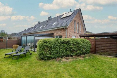 Attraktive, gut geschnittene Doppelhaushälfte in Trelde