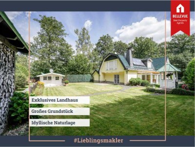 Landhaus mit eigenem Waldstück  || Keller || Garage - 3 Carport-Plätze