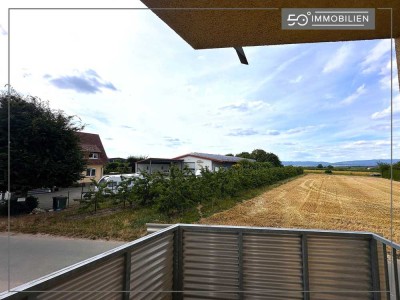 Erstbezug nach Umbau - hochwertige 3-Zimmer-Wohnung mit Blick ins Grüne - Feldrandlage