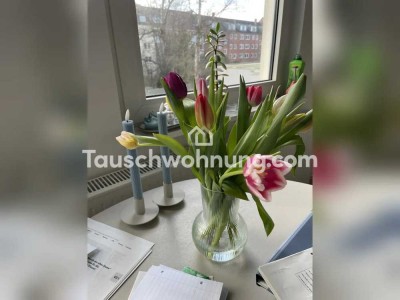 Tauschwohnung: Helle ruhige Wohnung zur Südseite Innenhof in zentraler Lage