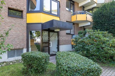 2-Zimmer, Balkon, Hochparterre und Stellplatz