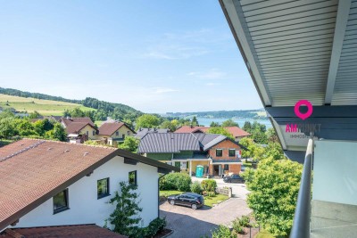 Mattsee: Exklusiver Erstbezug mit Panorama-Seeblick und privatem Garten