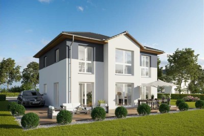Exklusive Stadtvilla KfW-Effizienzhaus 55