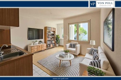 2-Zi.-Wohnung mit EBK, Tiefgaragenstellplatz & Loggia – solide Kapitalanlage in guter Lage