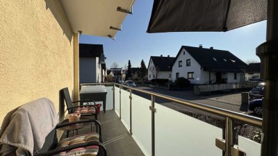 Charmante 2-Zimmer-Erdgeschosswohnung mit Balkon in ruhiger Lage von Bischweier