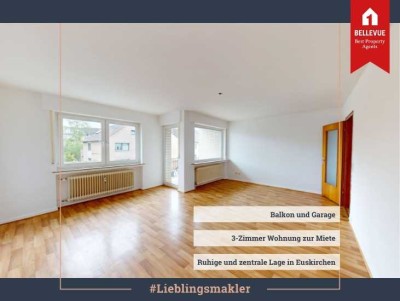 Helle 3-Zimmer-Wohnung || mit Balkon und Garage || Euskirchen