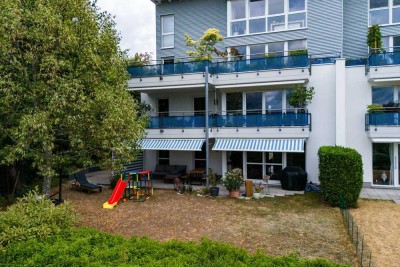 Exklusive Gartenwohnung mit Blick ins Grüne – nahe den Weinbergen