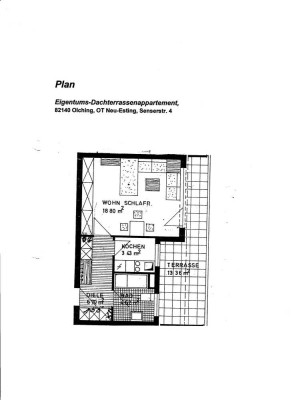 1Zi.Appartment mit Terrasse+Extra EBK | 2min zur S-Bahn | 20min nach München