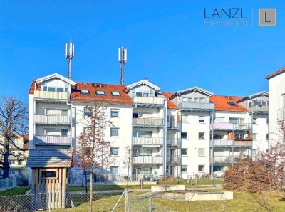 Vermietetes Anlageobjekt - sonnige Dachgeschosswohnung mit 2 Balkone