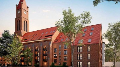 Modernes Wohnen im Antonius-Quartier im Bochumer Westend: Erstbezug einer 2- Zimmer WHG mit Terrasse