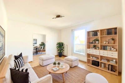 TERRASSEN-HIT - 2 Zimmer - ca. 48m² NFL - Einbauküche - 5. Liftstock - Ruhelage
