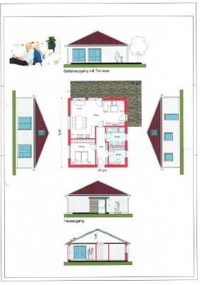 Bungalow Neubau auf Erbpachtgrundstück Ottendorf-Okrilla