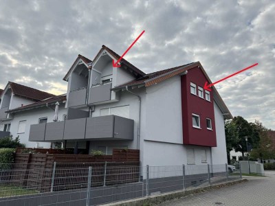 Helle 1,5 Zimmer Dachgeschoss Wohnung -Provisionsfrei-