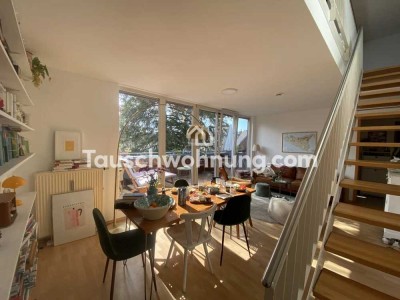 Tauschwohnung: Bieten 2Z M und D-Wohnung mit großem Balkon gegen größer
