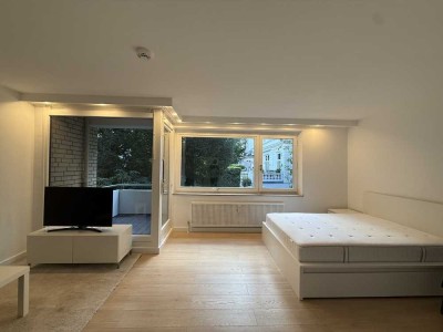 Exklusives 1-Zimmer-City-Apartment mit Wellnessbereich in bester Lage von 
Hamburg-Harvestehude!