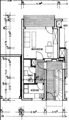 Apartment mit Garten in Köln Westhoven