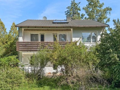 Einfamilienhaus auf herrlichem Süd-Grundstück in Bestlage in Neubiberg