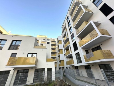 Willkommen zu Hause! Traumhafte 3-Zimmer Wohnung mit fast 40m2 Wohnzimmer! Neubau-Erstbezug &amp; Provisionsfrei!