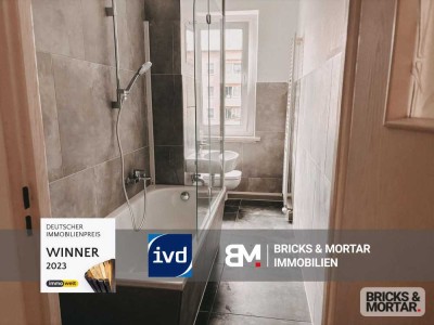 Modernisierte 3-Raum-Wohnung mit sonnigem Außenbereich