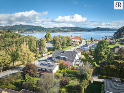 Wörthersee: Penthouse auf ca. 172 qm + Doppelgarage + ca. 3 Gehminuten zum See!