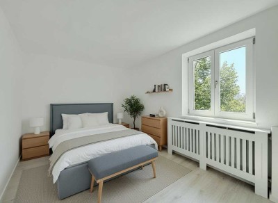 Neu renovierte 2-Zimmer-Wohnung in attraktiver Lage nahe Audi -  sofort bezugsfrei