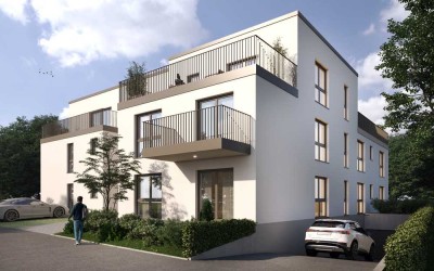 Neubau Rödermark - 3-Zimmer Penthouse mit großer Dachterrasse – DG (WE11)