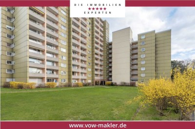 Vermietete drei-Zimmer-Wohnung mit tollem Ausblick!