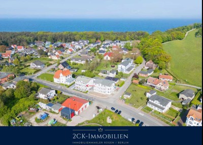 Sonnenuntergang und Stellplatz inklusive! Attraktive, strandnahe 2 Raum FeWo mit Balkon auf Mönchgut