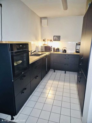 2- Raum Wohnung Schildow, hochwertige Küche, Fußbodenheizung, Balkon im Grünen