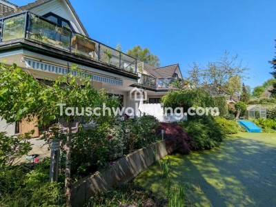 Tauschwohnung: Erdgeschosswohnung mit Terrasse und eigenem Garten