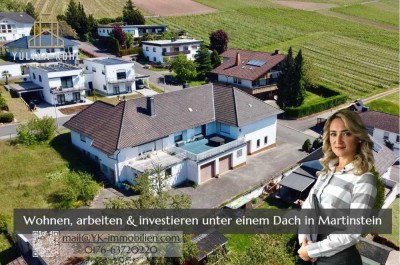 Wohnen, arbeiten oder investieren – Ihr Rückzugsort im Naheland, umgeben von weitläufigen Weinbergen