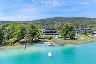 Seewohnung in erstklassiger Lage mit Outdoor-Pool