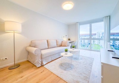 CO-LIVING Zimmer in 3-RW * hochwertig möbliert * Bad mit Du * EBK * Loggia * SP * zentral * grün