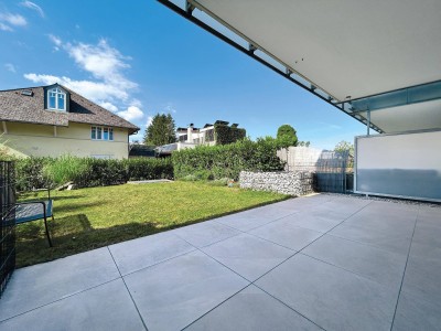 Sonnenstunden garantiert – moderne 3-Zi-Gartenwohnung mit XL–Terrasse!