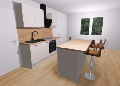 Ansprechende 3-Zimmer Wohnung in Friedland im 1. OG