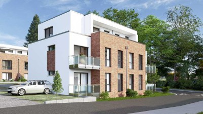 Lebensqualität pur: Neubau-Eigentumswohnung in Ostseenähe mit Terrasse