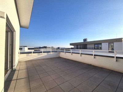 Penthouse-Wohnen mit großzügiger Dachterrasse
