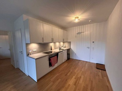 Helle 2 Zimmer Neubau Wohnung mit Terrasse in Celle am Hafen