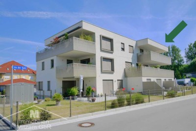 Traumhaftes Penthouse mit optimalem Grundriss, hochwertiger EBK, Aufzug u. Tiefgarage in Top-Lage