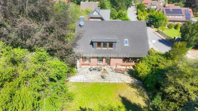 großzügiges Ein- oder Zweifamilienhaus in Hanstedt südlich von Hamburg