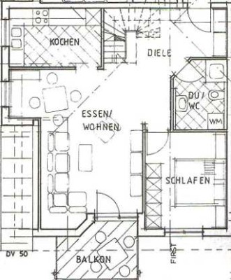 Lichtdurchflutete 3,5-Zimmer-Maisonettewohnung mit Südbalkon und Tiefgarage – zentrumsnah!