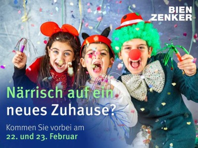 Ihr neues Zuhause Probefühlen! Musterhausbesichtigung bei BIEN-ZENKER am 22.02. & 23.02. 13:00 -