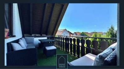 Tolle 3 Zimmer-DG-Wohnung mit Balkon und KFZ-Stellplatz in Spielberg