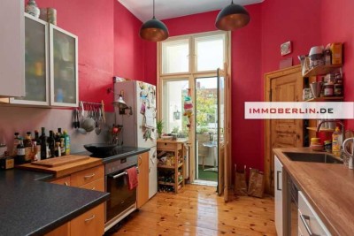 IMMOBERLIN.DE – Spitzenlage! Schöne Altbauwohnung mit ruhiger Südwestloggia