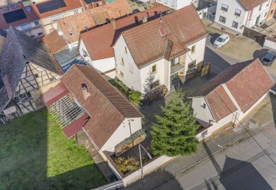 Einfamilienhaus mit Platz für Familie, Hobby und Handwerk auf großem Grundstück in Iggelheim!