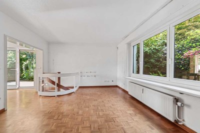 Rarität im Treppenviertel: 5-Zimmer Maisonette Wohnung mit Terrasse und Charme sucht frischen Glanz