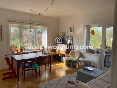 Tauschwohnung: Lichtdurchflutete 3,5-Zimmer Wohnung in Bahrenfeld