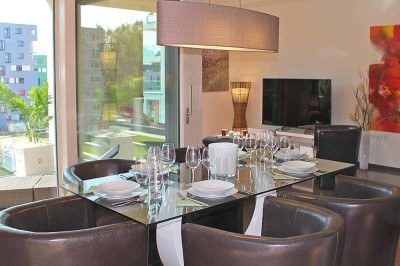 RIEDENBURG - möblierte, moderne und zentrumsnahe 3-Zimmer-Wohnung